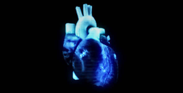 Heart Hologram, Motion Graphics | VideoHive